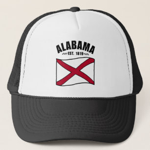 Casquette Drapeau de l'Alabama USA