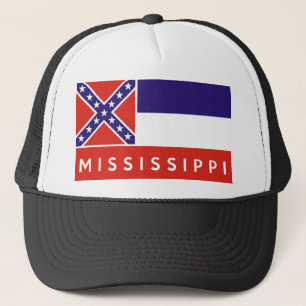 Casquette drapeau de l'état du mississippi amérique nom du p