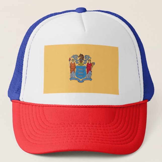 Casquette Drapeau de l'État du New Jersey (Devant)
