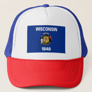 Casquette Drapeau de l'État du Wisconsin