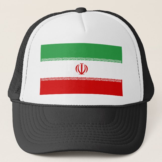 Casquette Drapeau de l'Iran (Devant)
