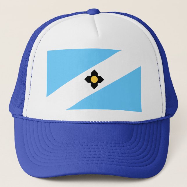Casquette Drapeau de Madison, Wisconsin (Devant)