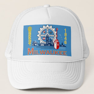 Casquette Drapeau de Milwaukee, Wisconsin