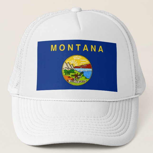 CASQUETTE DRAPEAU DE MONTANA (Devant)