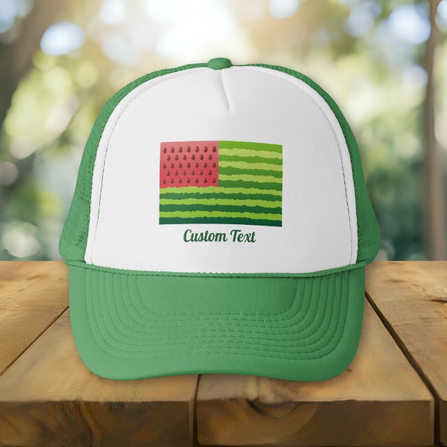 Casquette Drapeau de pastèque (Créateur téléchargé)