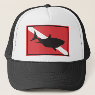 Casquette Drapeau de plongée de requin
