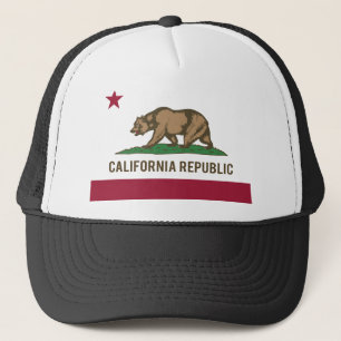 Casquette Drapeau de République de la Californie - couleur