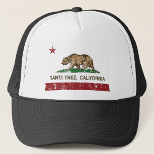 Casquette drapeau de Santa Ynez la Californie