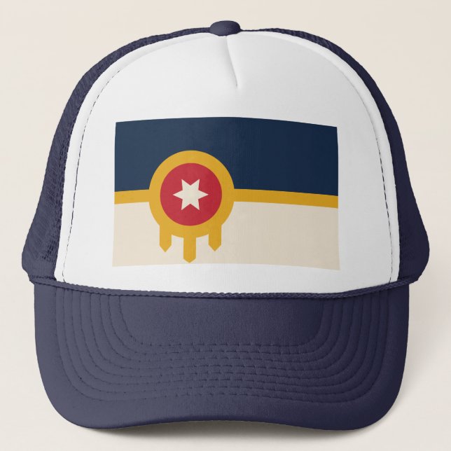 Casquette Drapeau de Tulsa, Oklahoma (Devant)