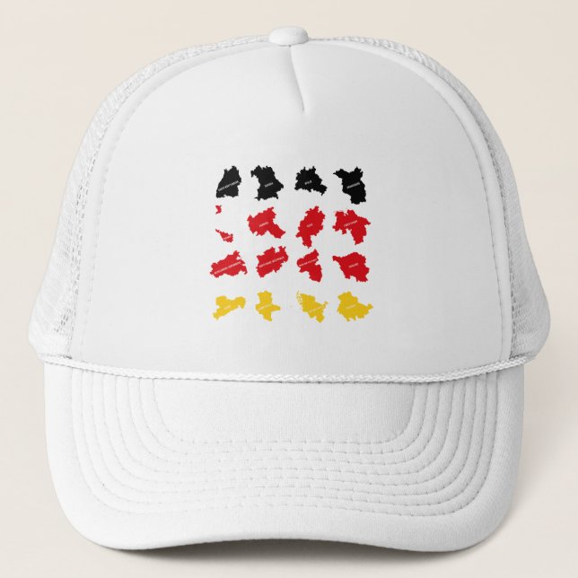 Casquette Drapeau des États allemands (Devant)