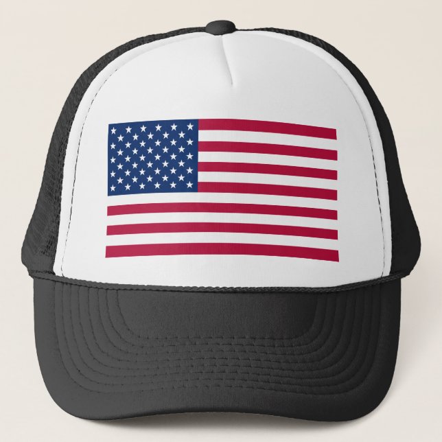 Casquette Drapeau Des États-Unis D'Amérique (Devant)