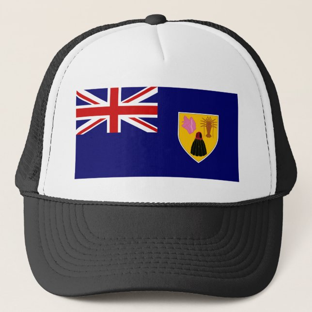 Casquette drapeau des îles turques et caicos (Devant)