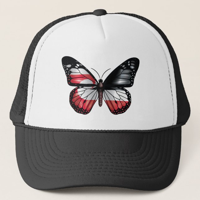 Casquette Drapeau des papillons maoris (Devant)