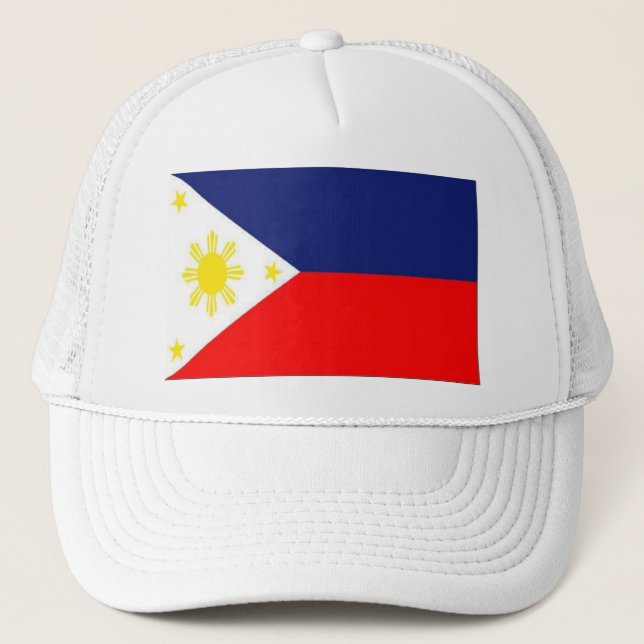 Casquette Drapeau des Philippines - customisées (Devant)