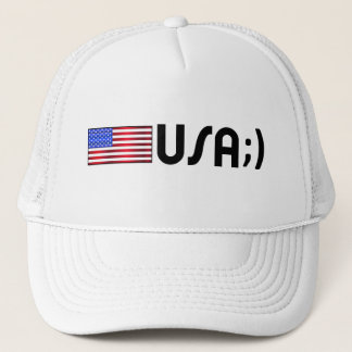 Casquette 'drapeau des USA ; )'