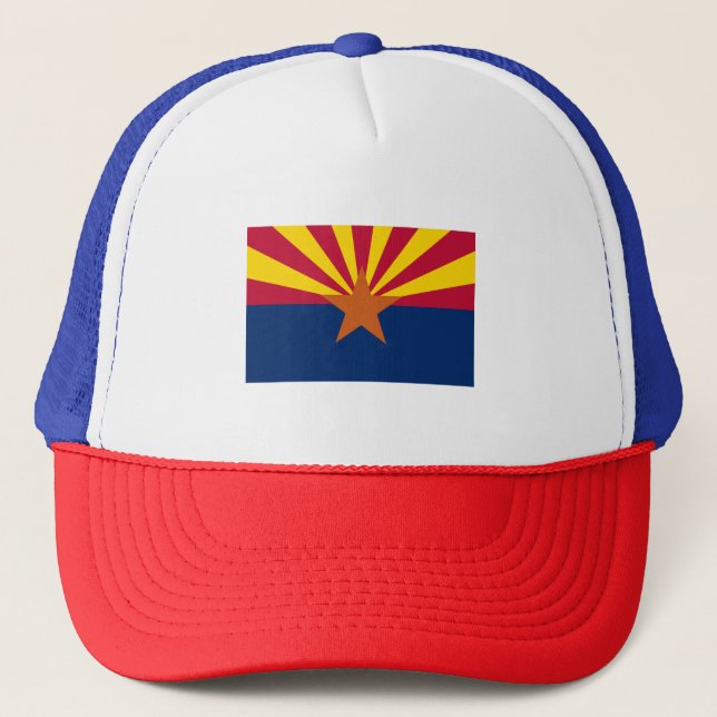 Casquette Drapeau d'État de l'Arizona (Devant)