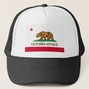 Casquette Drapeau d'état de République de la Californie