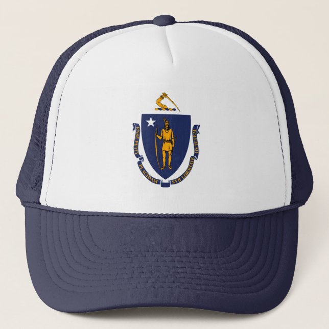 Casquette Drapeau d'État du Massachusetts (Devant)