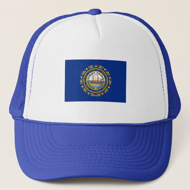 Casquette Drapeau d'État du New Hampshire USA (Devant)