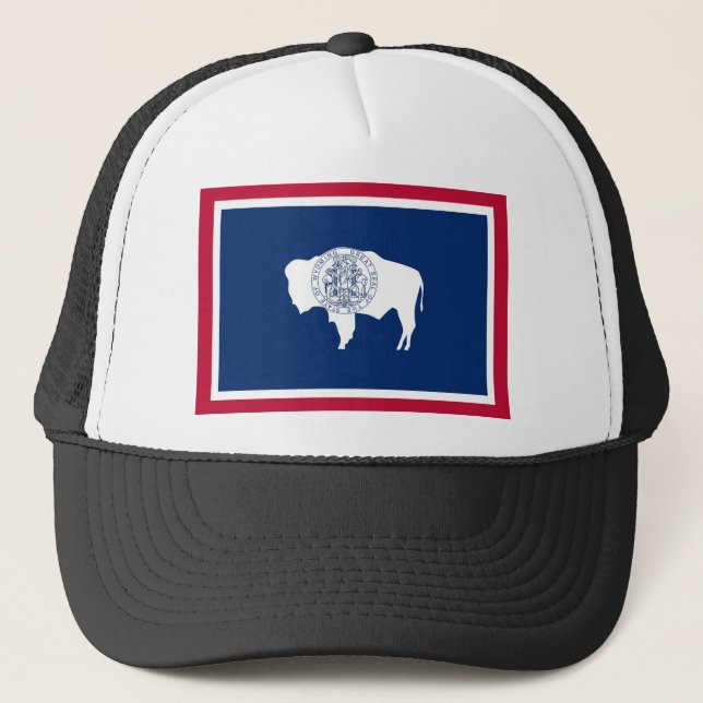 Casquette Drapeau d'état du Wyoming (Devant)
