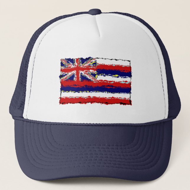CASQUETTE DRAPEAU D'HAWAÏ (Devant)