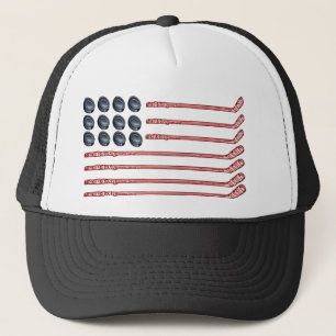 Casquette drapeau d'hockey