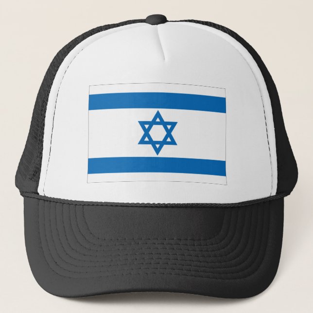 Casquette Drapeau d'Israël (Devant)