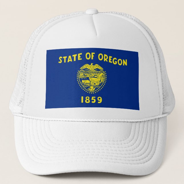CASQUETTE DRAPEAU D'OREGON (Devant)