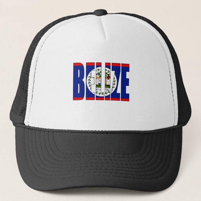 Casquette Drapeau du Belize (Devant)
