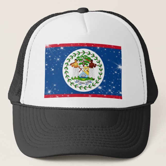 Casquette Drapeau du Belize (Devant)