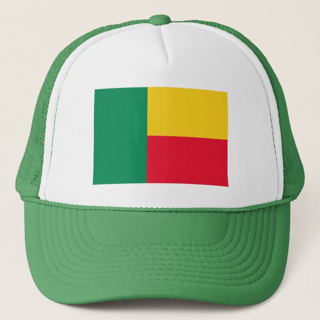 Casquette Drapeau du Bénin patriotique (Devant)
