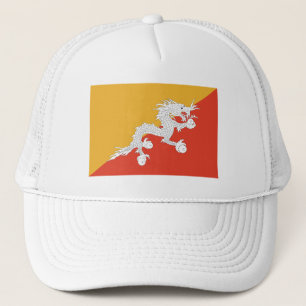 Casquette Drapeau du Bhoutan patriotique