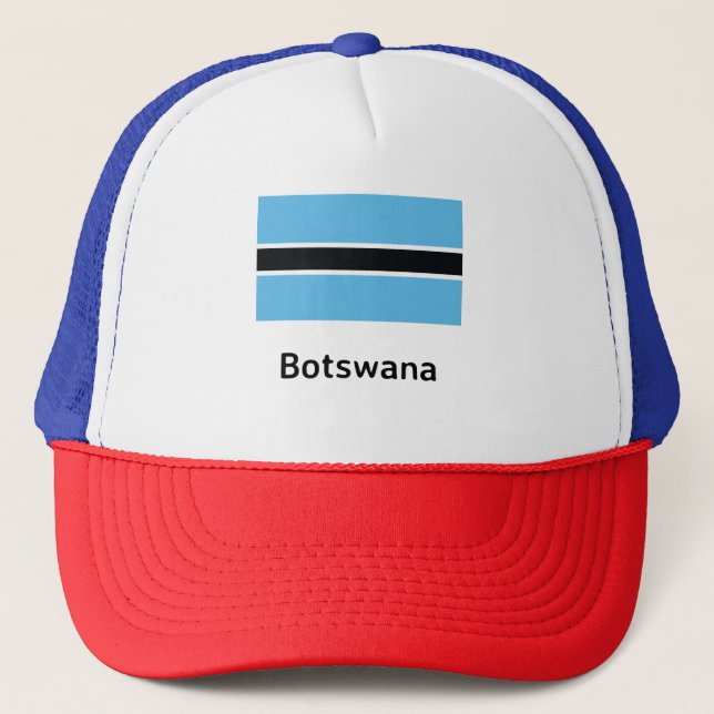 Casquette Drapeau du Botswana (Devant)