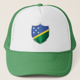 Casquette Drapeau du Bouclier d'argent des Îles Salomon