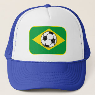 Casquette Drapeau du Brésil  Croquis de football