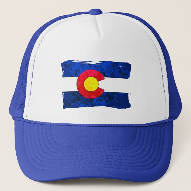 CASQUETTE DRAPEAU DU COLORADO (Devant)