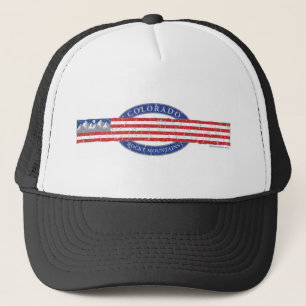Casquette Drapeau du Colorado Mountain USA