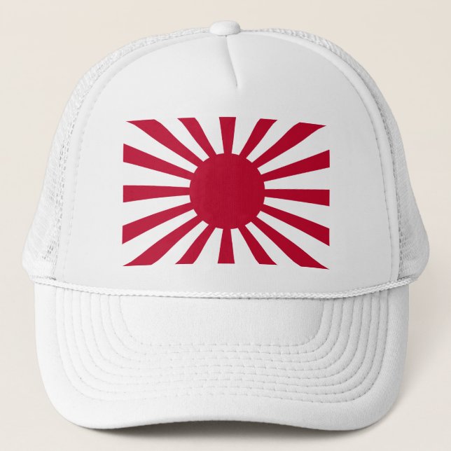 Casquette Drapeau du Japon Soleil Levant (Devant)