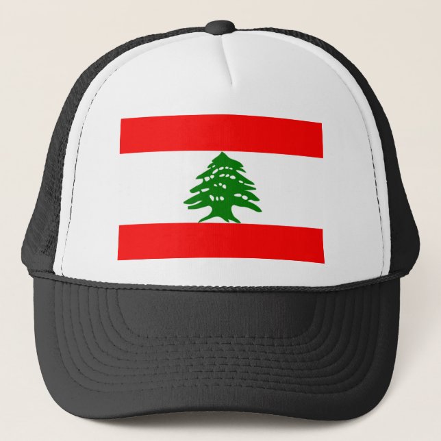 Casquette Drapeau du Liban (Devant)