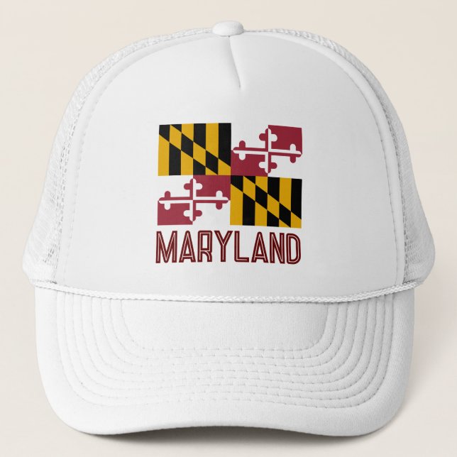 Casquette Drapeau du Maryland (Devant)