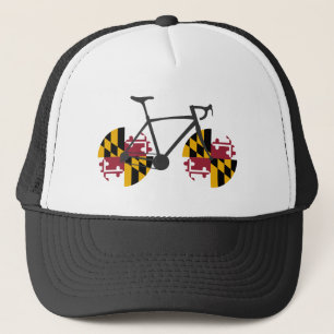 Casquette Drapeau du Maryland à vélo