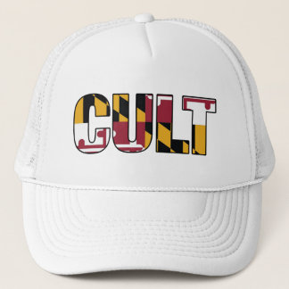 Casquette Drapeau du Maryland Chapeau de camion de remorque