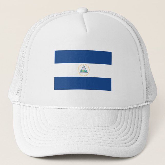 Casquette Drapeau du Nicaragua (Devant)