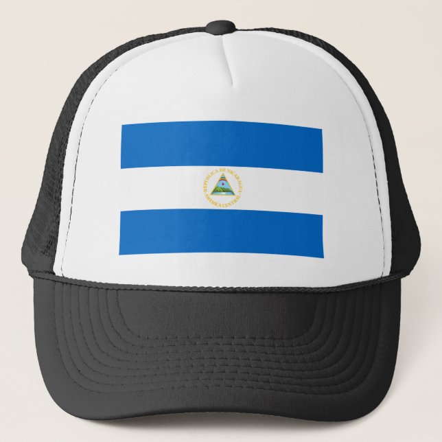 Casquette Drapeau du Nicaragua (Devant)