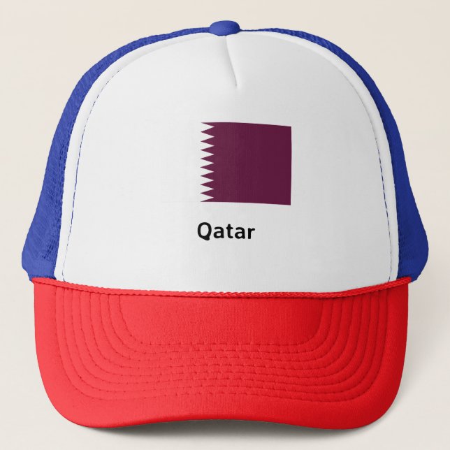 Casquette Drapeau du Qatar (Devant)