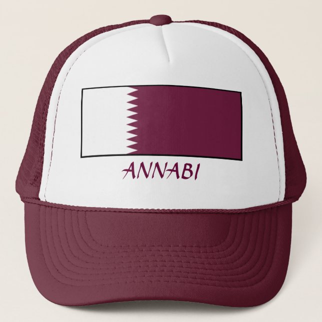 Casquette Drapeau du Qatar "ANNABI" (Devant)