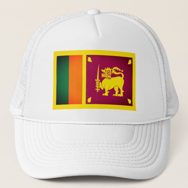 Casquette Drapeau du Sri Lanka (Devant)