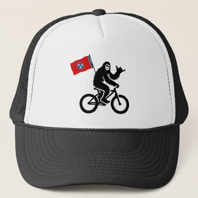 Casquette Drapeau du Tennessee de Bigfoot Cycling (Devant)