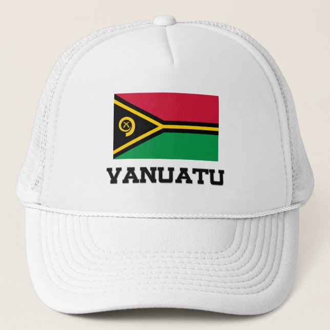 Casquette Drapeau du Vanuatu (Devant)