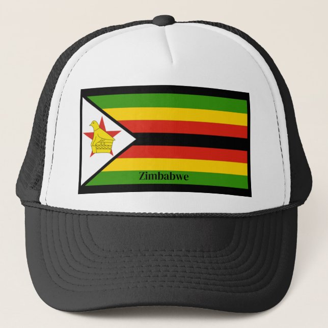 Casquette Drapeau du Zimbabwe (Devant)